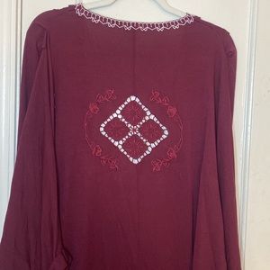 Maroon Caridgan